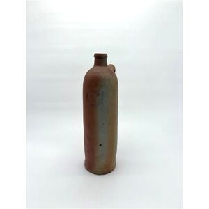Antique German Stoneware Bottle Victoria Brunnen Oberlahnstein Mineral Water V8